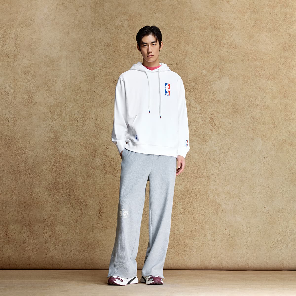Худи JACK JONES x NBA Logomanclean fit - изображение 3