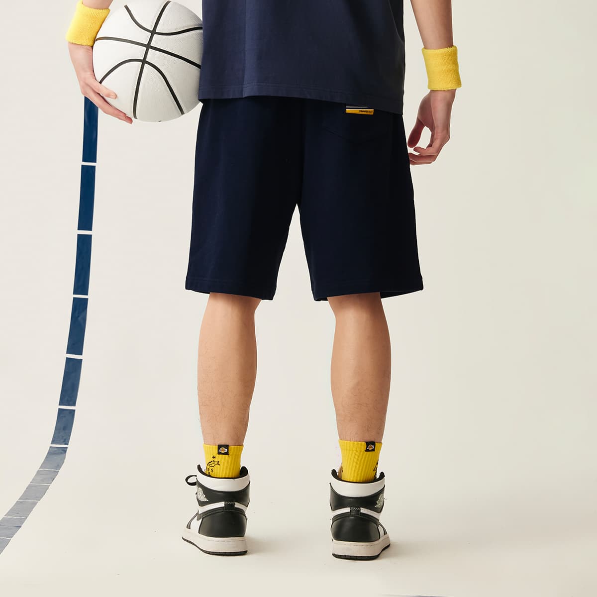 Шорты Jack Jones x Lakers NBA Logo Shorts - изображение 7