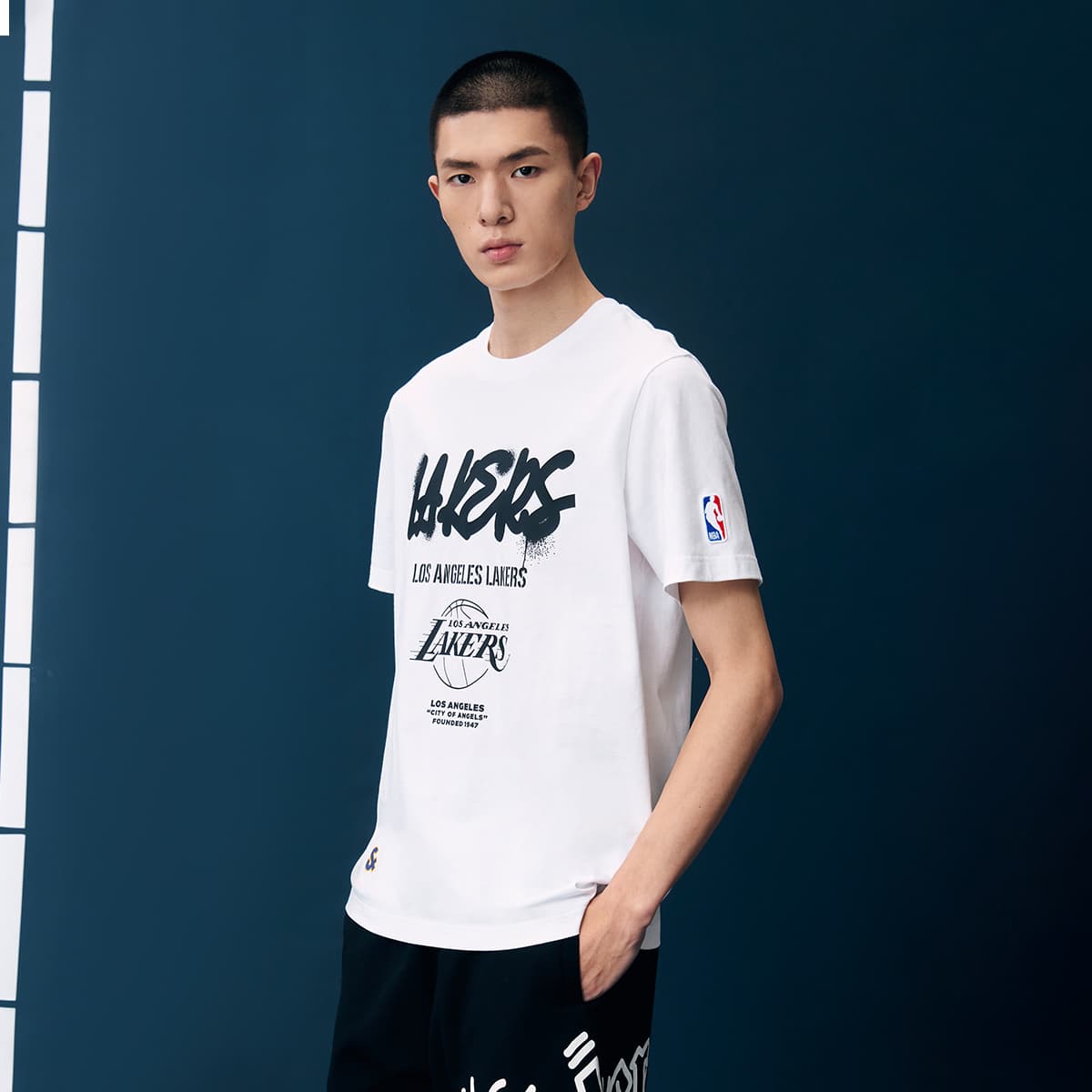 Футболка JACK JONES x NBA Lakers T-Shirt - изображение 7
