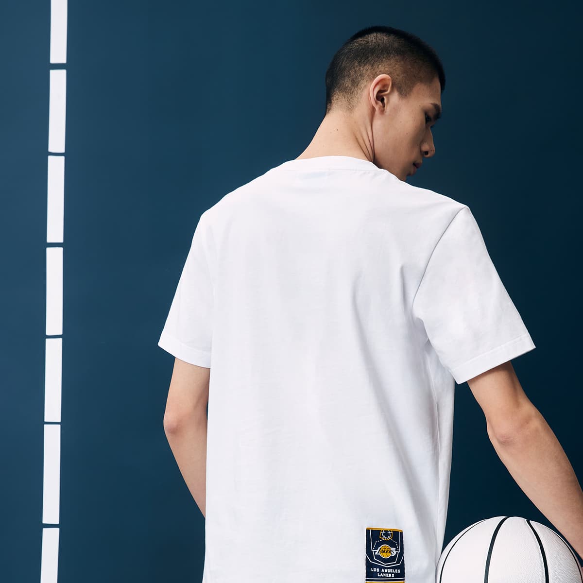 Футболка JACK JONES x NBA Lakers T-Shirt - изображение 8