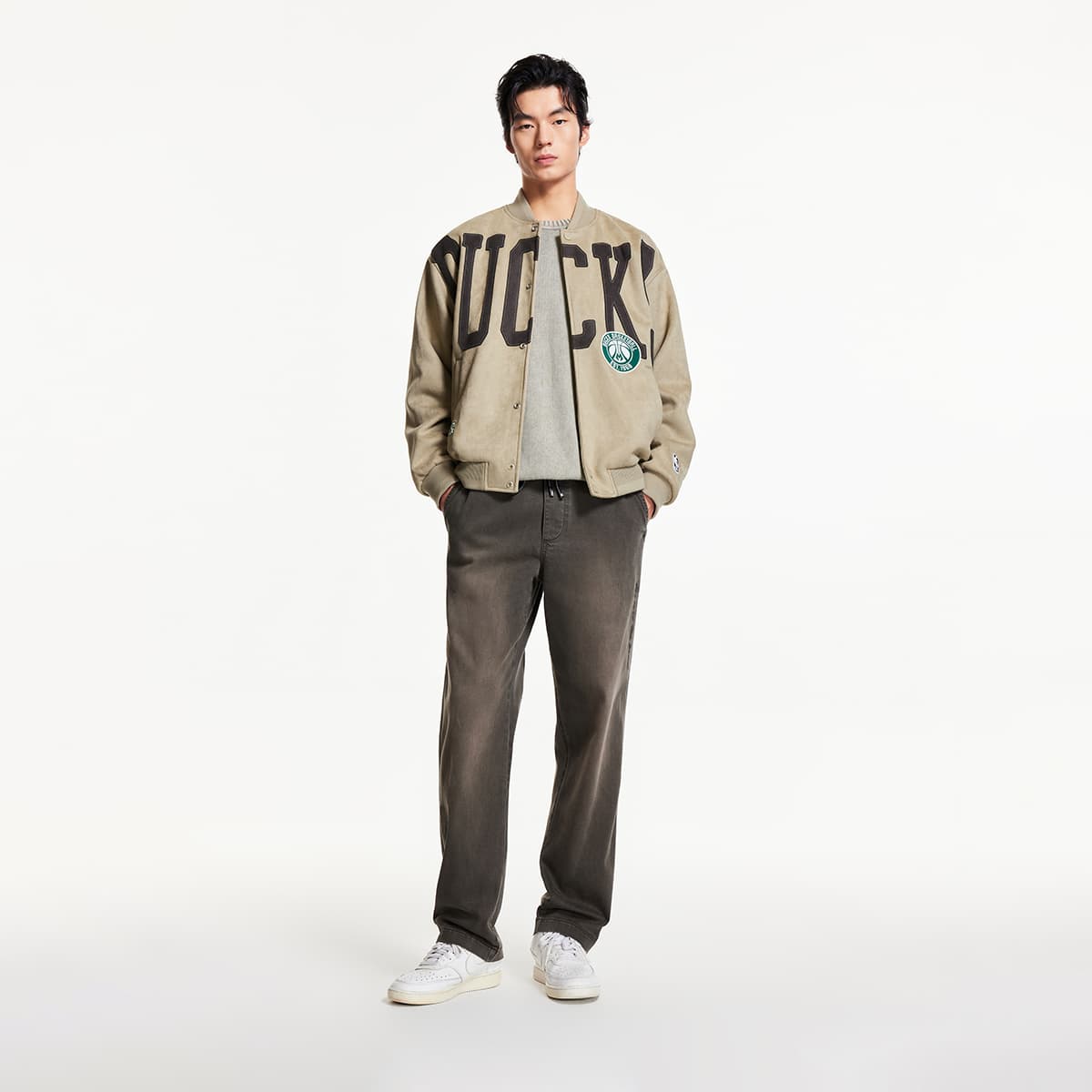 Куртка JACK&JONES x NBA Совместная коллекция Весна-осень Американский винтаж Повседневная куртка Мужской - изображение 3