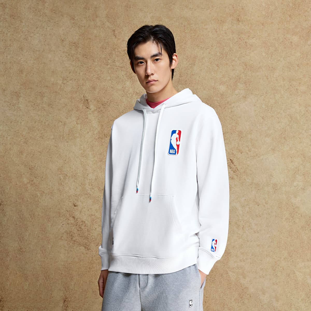 Худи JACK JONES x NBA Logomanclean fit - изображение 5