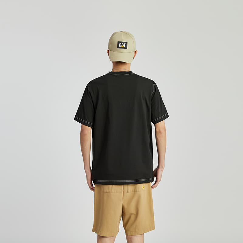 Футболка CAT SS24 logoT - изображение 7