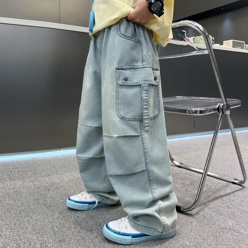 EASTERN CAMEL Blue Kids Джинсы - изображение 3