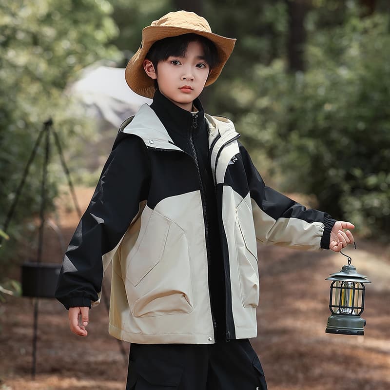 EASTERN CAMEL Черный Абрикос Kids Куртки - изображение 6