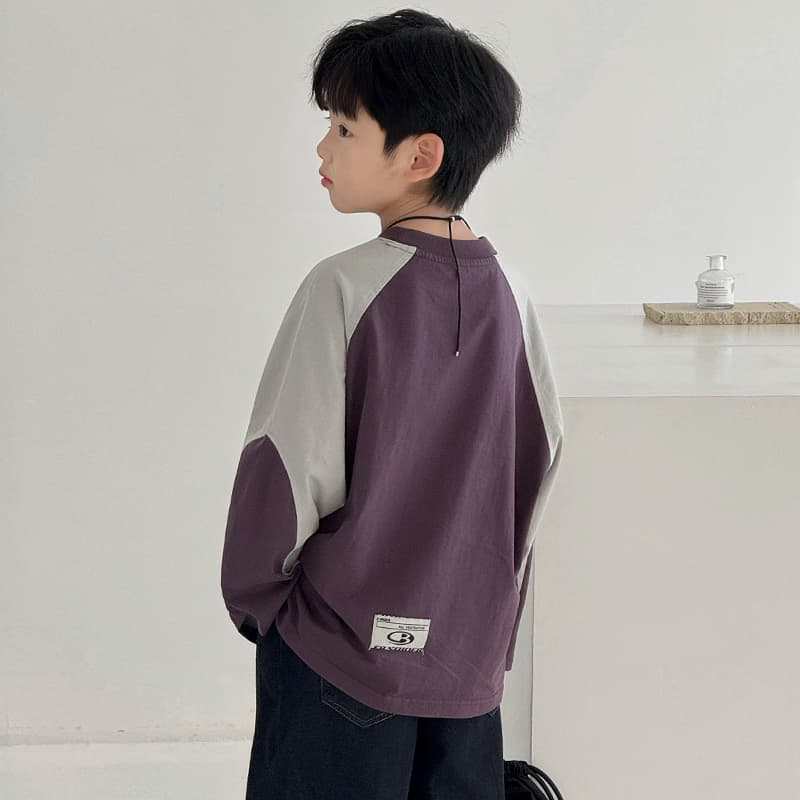 Футболка EASTERN CAMEL Фиолетовые школьные рубашки T-образной формы - изображение 5
