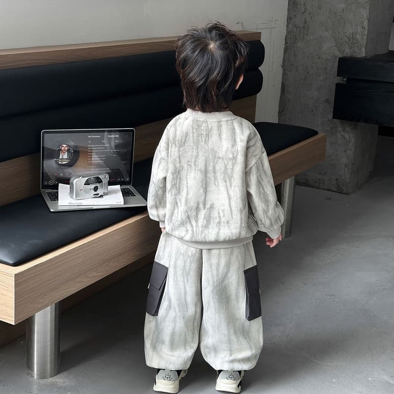 EASTERN CAMEL Серый Kids Повседневные спортивные костюмы Наборы - изображение 5