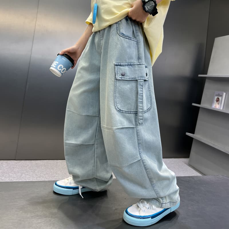 EASTERN CAMEL Blue Kids Джинсы - изображение 2