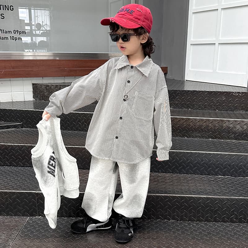 EASTERN CAMEL Серый Kids Повседневные спортивные костюмы Наборы - изображение 7
