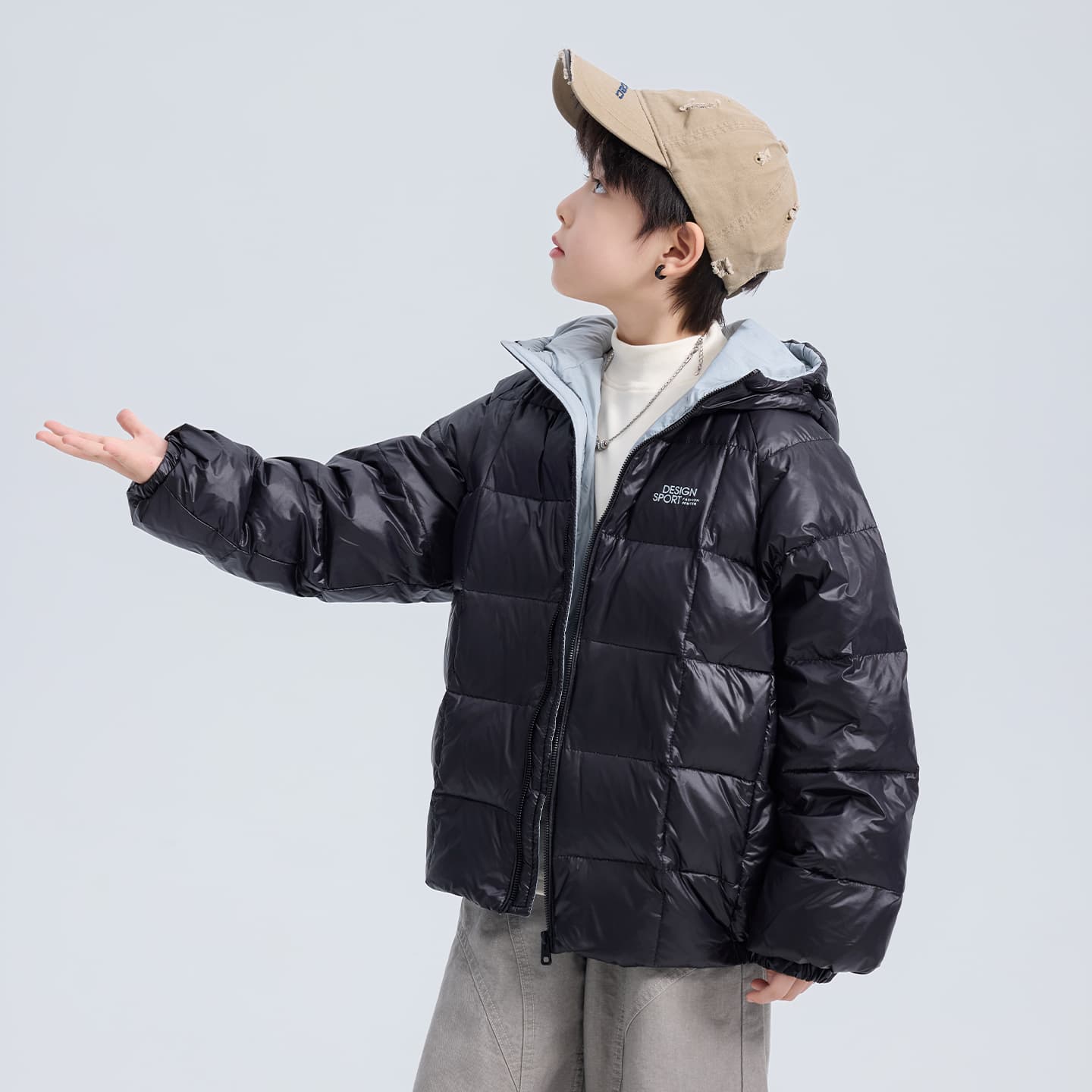 EASTERN CAMEL Kids Пуховики - изображение 6