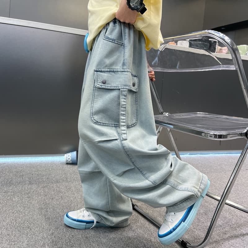 EASTERN CAMEL Blue Kids Джинсы - изображение 4