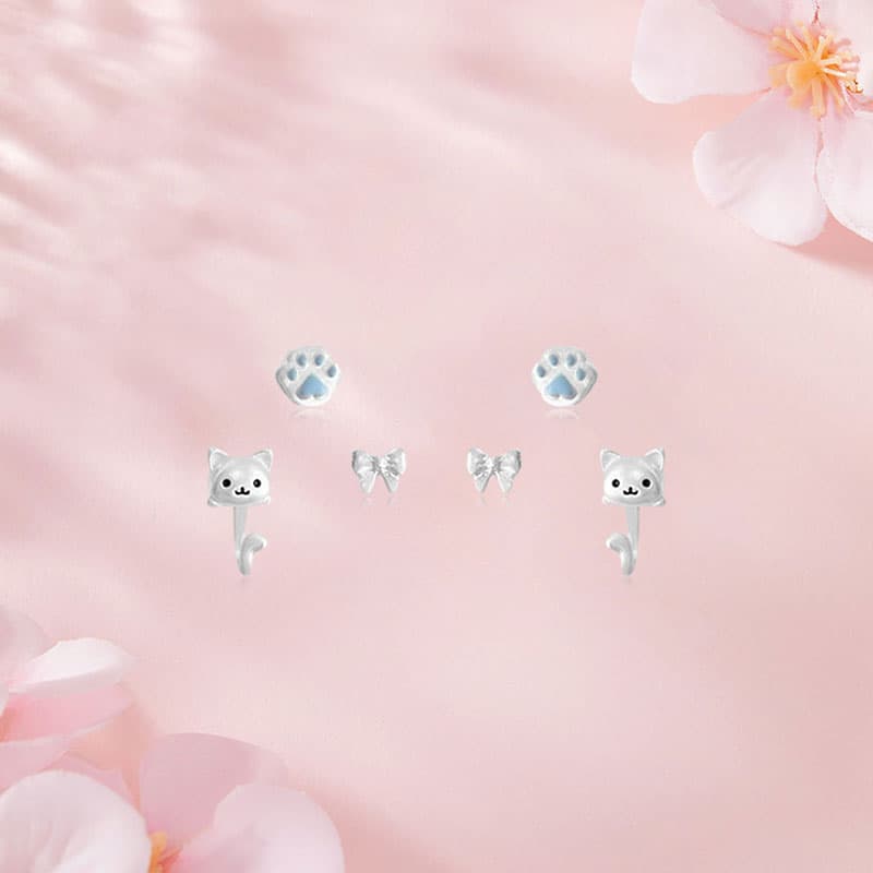 Серьги TRUE ME Серьги-гвоздики из сплава женские - изображение 3
