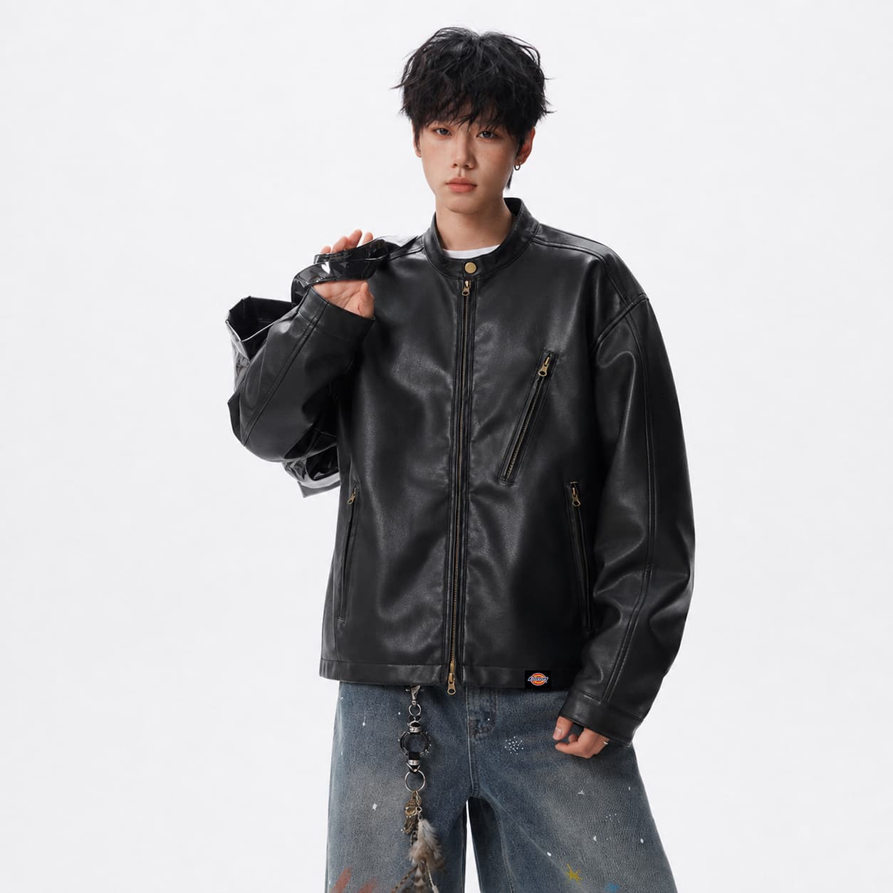 Кожаная куртки dickies Унисекс Кожаные куртки - изображение 5