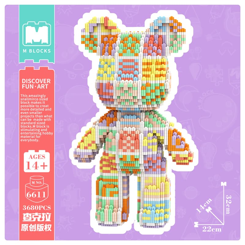 32cm 3680pcs M6611 - изображение 3