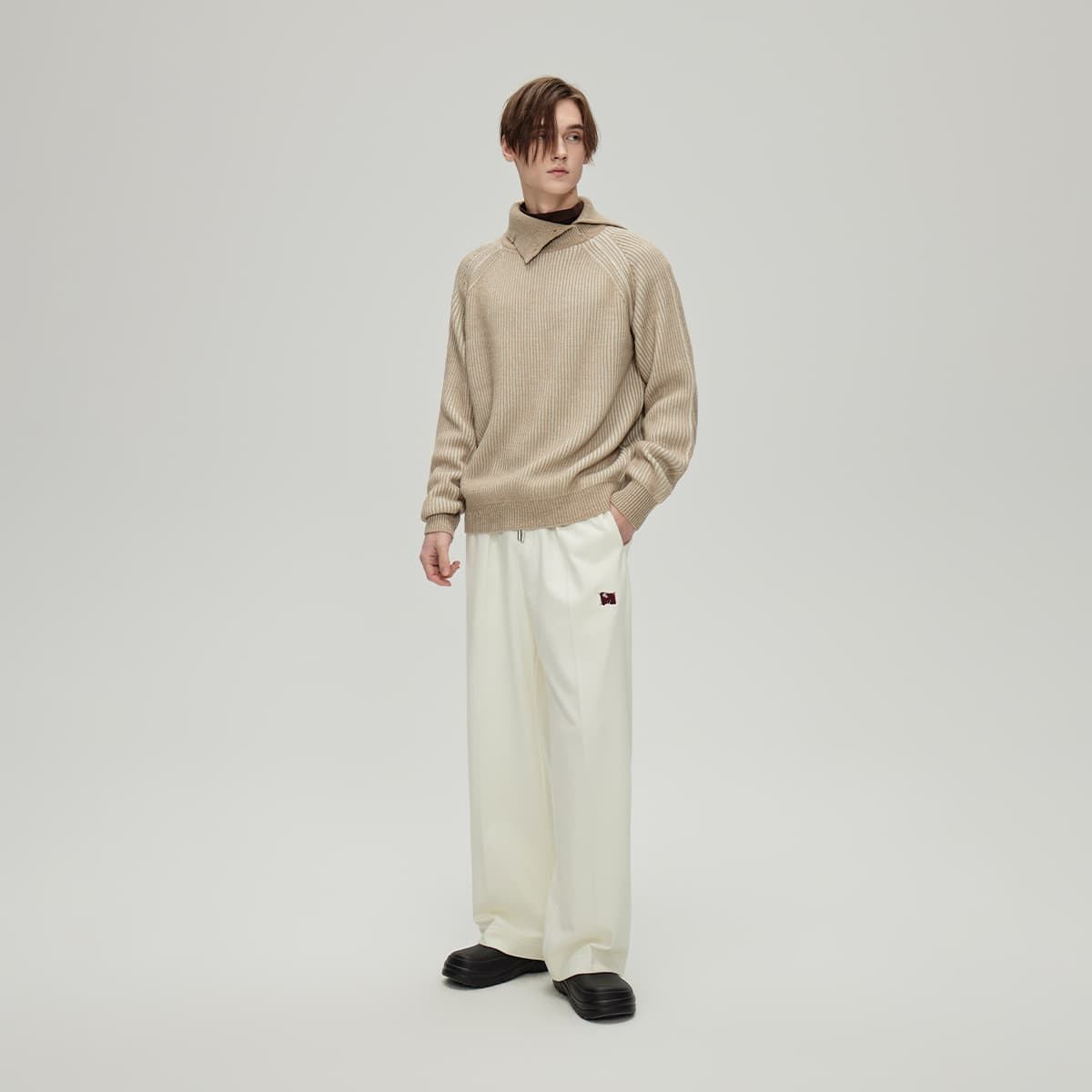 Штаны COKEIN FW24 Вязаные тренировочные штаны унисекс - изображение 11