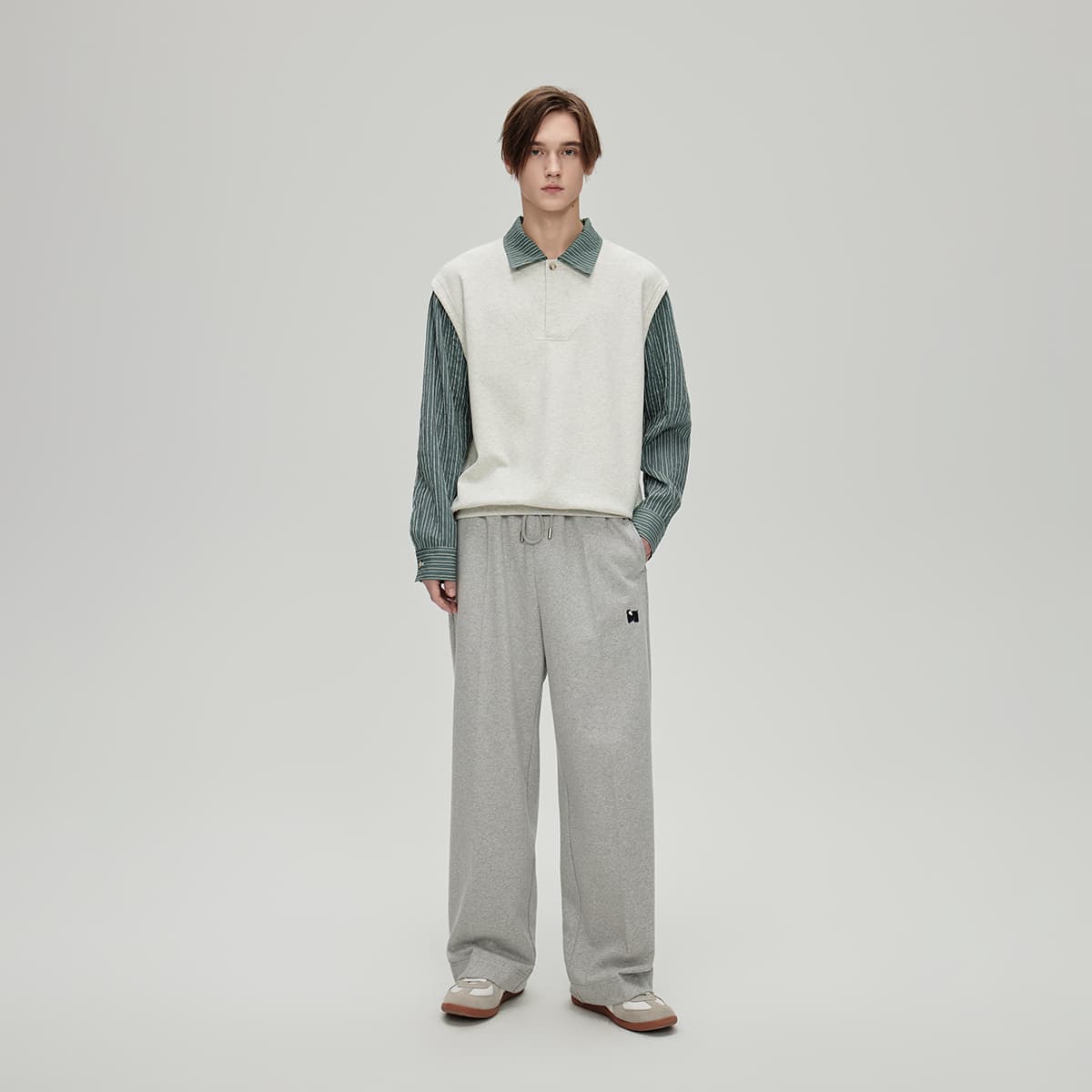 Штаны COKEIN FW24 Вязаные тренировочные штаны унисекс - изображение 17