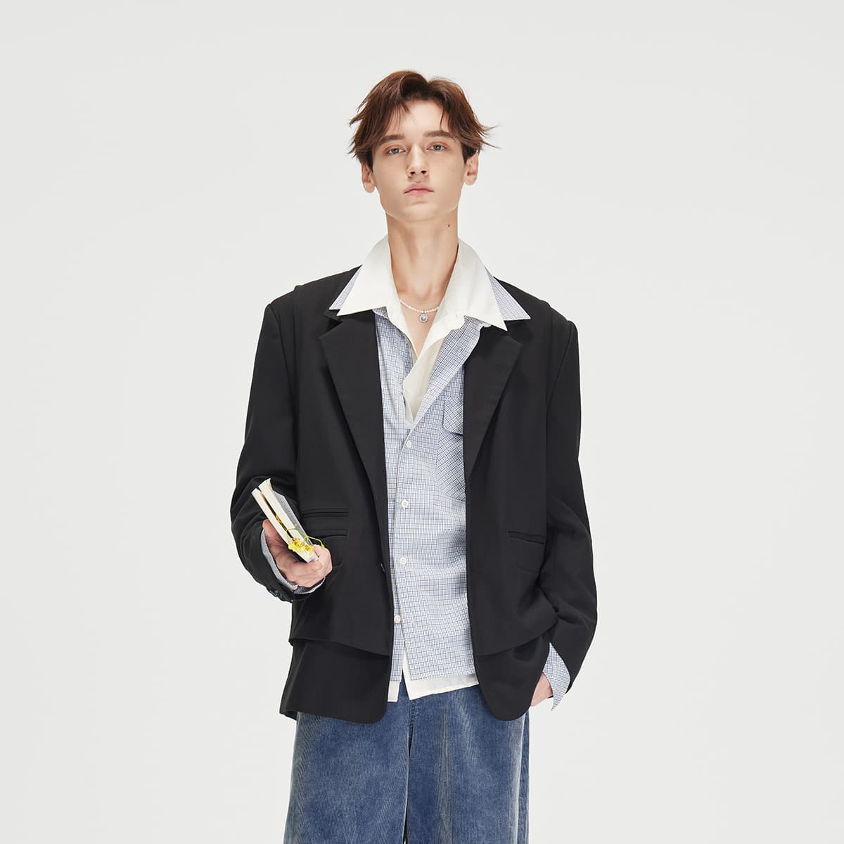 Пиджак COKEIN FW25 Бизнес-костюм мужской - изображение 5