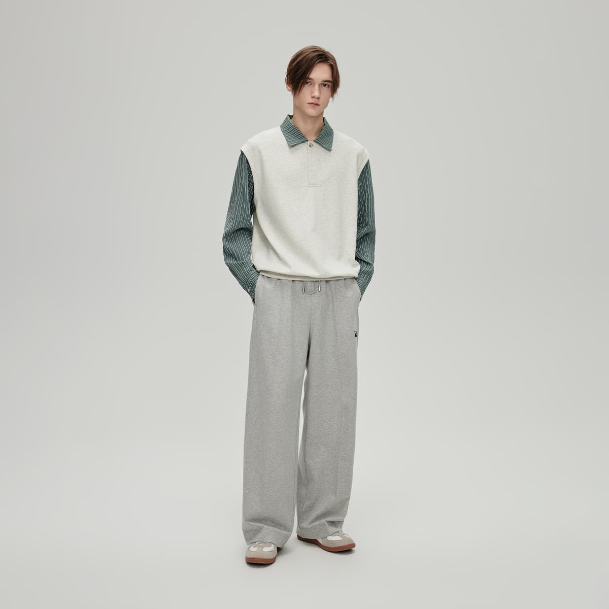 Штаны COKEIN FW24 Вязаные тренировочные штаны унисекс - изображение 15