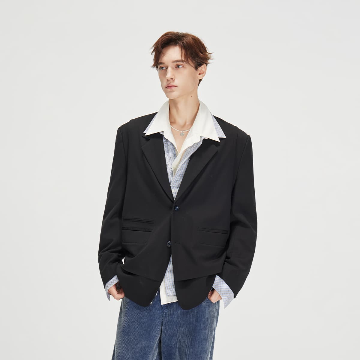 Пиджак COKEIN FW25 Бизнес-костюм мужской - изображение 4