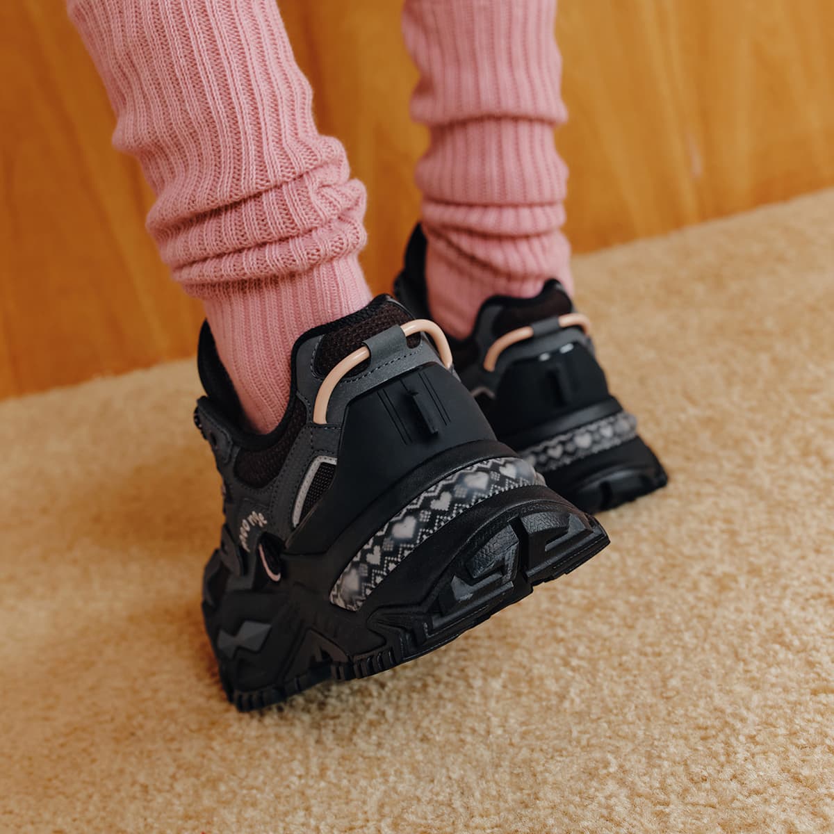 Кроссовки FILA FUSION Лоу-топы массивные кроссовки женские черный конопляный коричневый - изображение 7