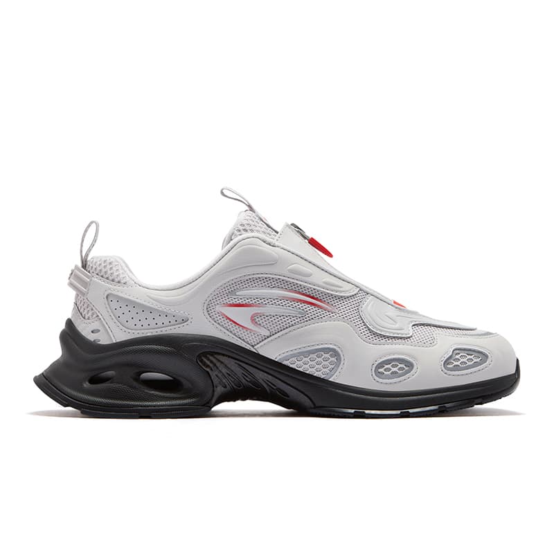 Кроссовки для бега FILA FUSION Текстиль Синтетическая кожа Низкие кеды для бега Мужские Антарктический серый - изображение 7