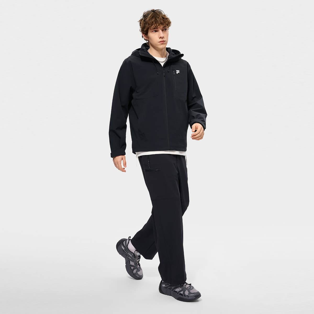 Куртка FILA FUSION FOB Куртка Унисекс Глубокий черный - изображение 7