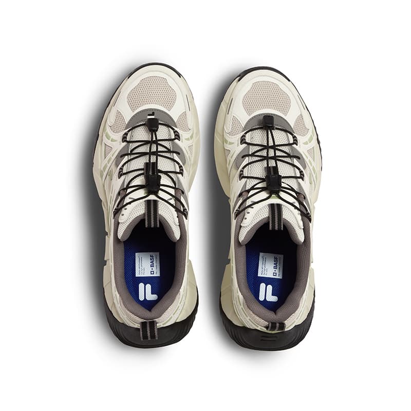 Кроссовки FILA FUSION BONE II Vertebra Shoes 2 Мужские массивные кроссовки Бежево-зеленые - изображение 6