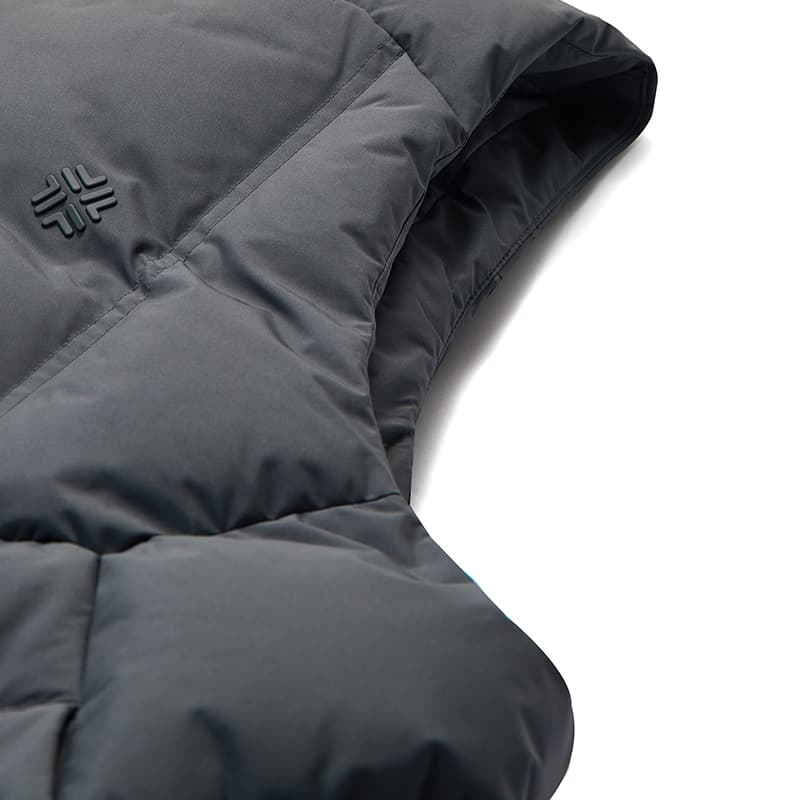 Куртка FILA FUSION Пуховый жилет Asphalt Gray - изображение 4
