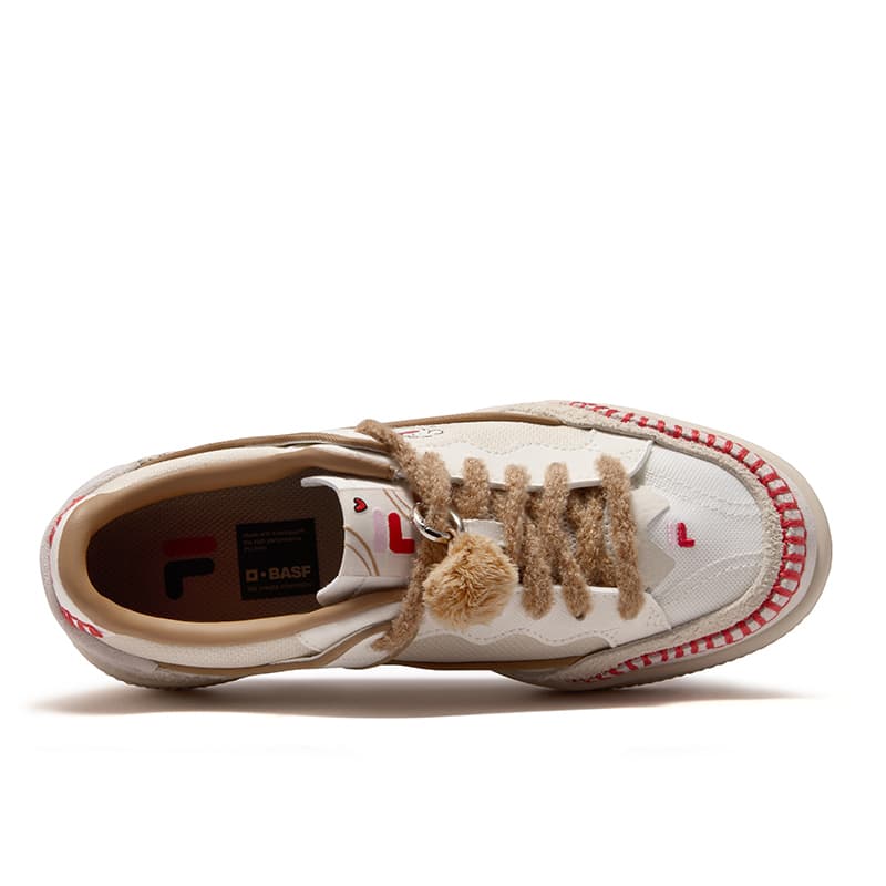 Кроссовки FILA FUSION FUGIO Кеды для скейтбординга Low Топ Снег Женские - изображение 8