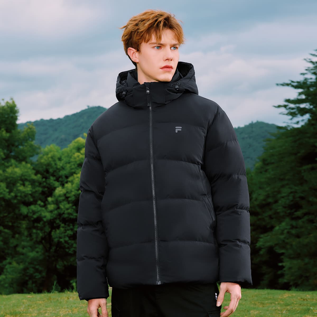 Зимняя куртка FILA FUSION FUSIONEER Мужской пуховик - изображение 1