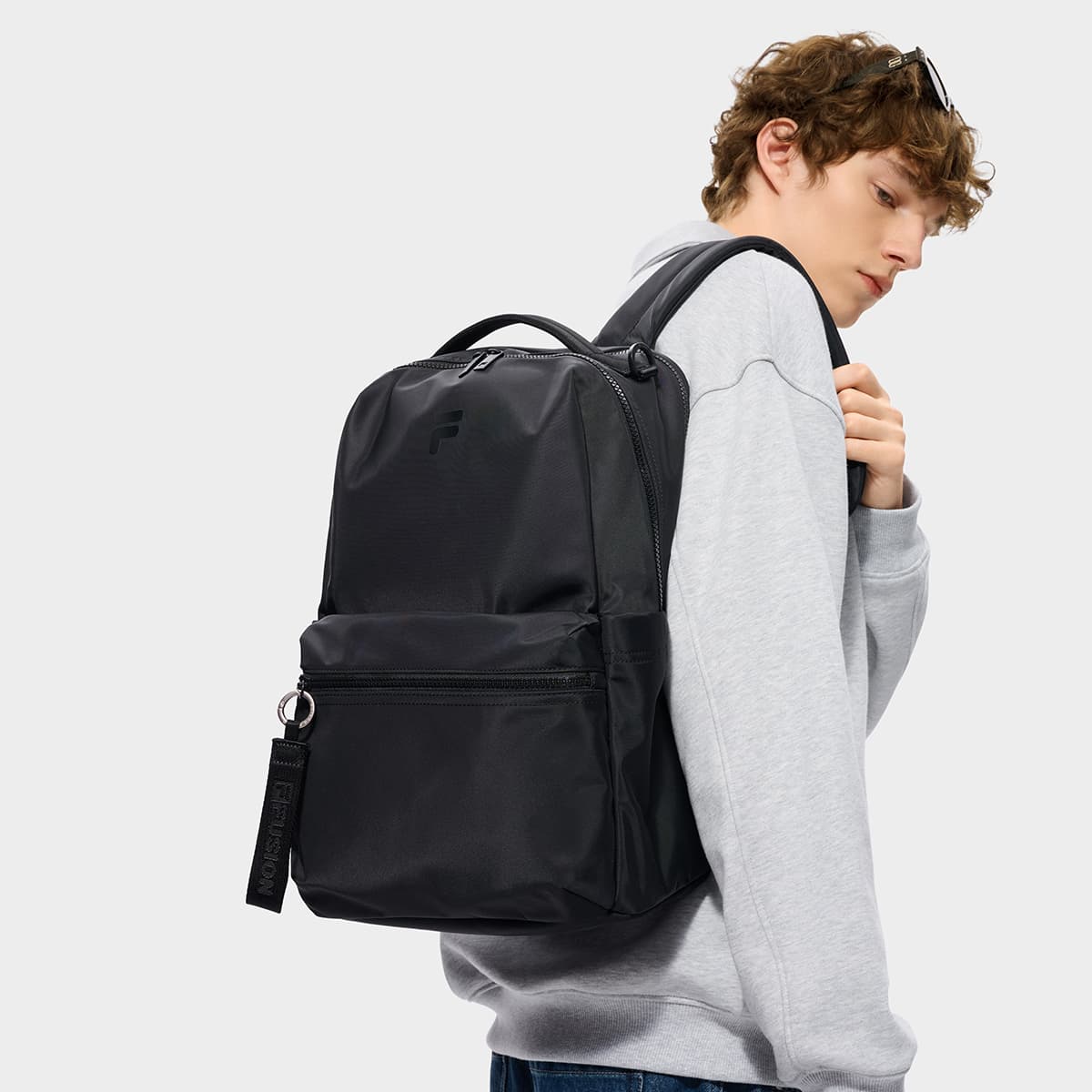 Рюкзак FILA FUSION CATEGORY CLUB Рюкзаки Темно-черный Унисекс - изображение 3