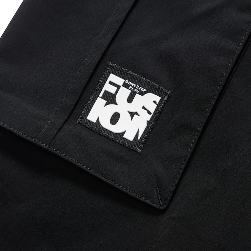 Штаны FILA FUSION Life Повседневные Брюки Женские Глубокий Черный - изображение 6