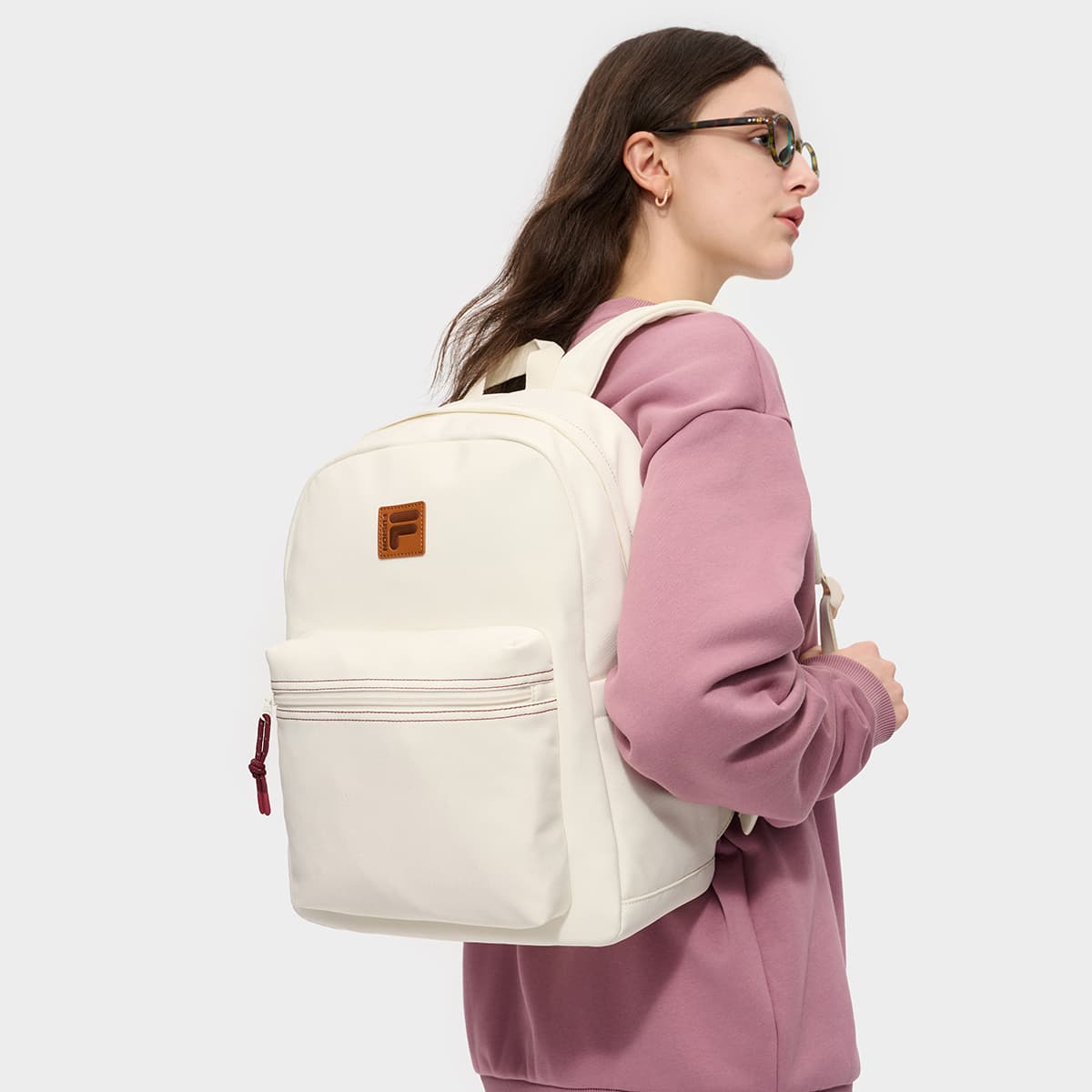 Рюкзак FILA FUSION FILA FUSION CLASSICS Ткань Рюкзак Унисекс Сахар Белый - изображение 5