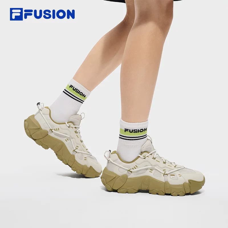 Кроссовки FILA FUSION exocet ii массивные кроссовки мужские светло-серый желтый ярко-белый - изображение 8