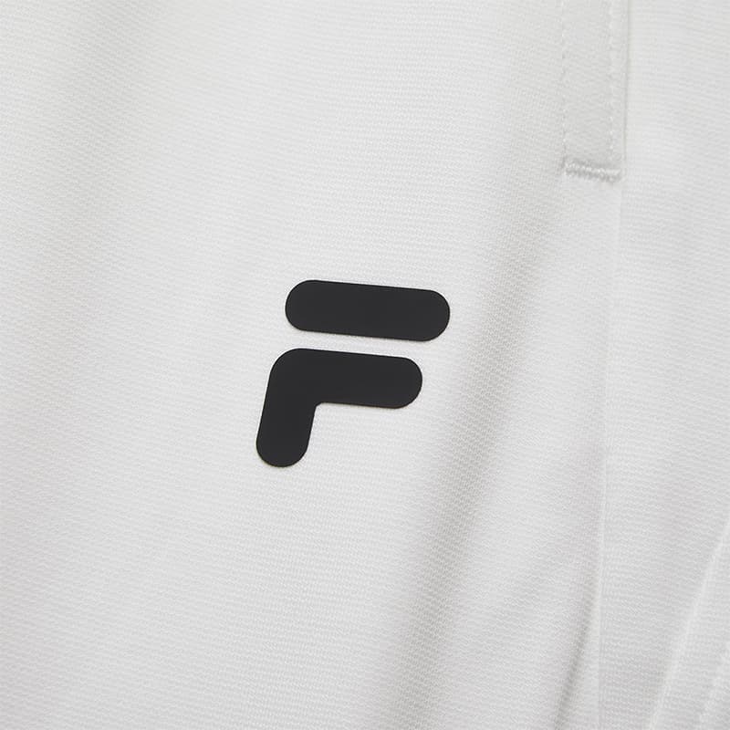 Штаны FILA FUSION QR Спортивные трикотажные брюки Женские Стандартный белый - изображение 4