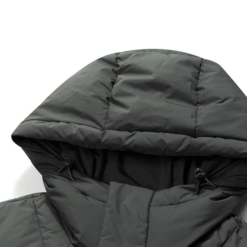 Зимняя куртка FILA FUSION FOB Пуховик Унисекс Algae Речно-каменный серый - изображение 3