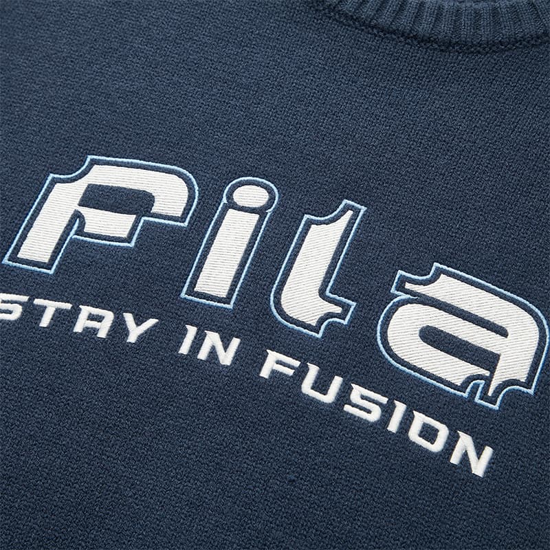 FILA FUSION Life Трикотаж Мужской Темно-синий - изображение 4