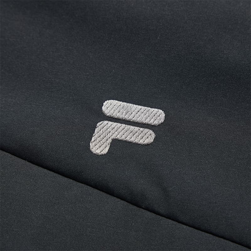 Зимняя куртка FILA FUSION MID Длина Пуховик Мужской Глубокий Черный - изображение 4