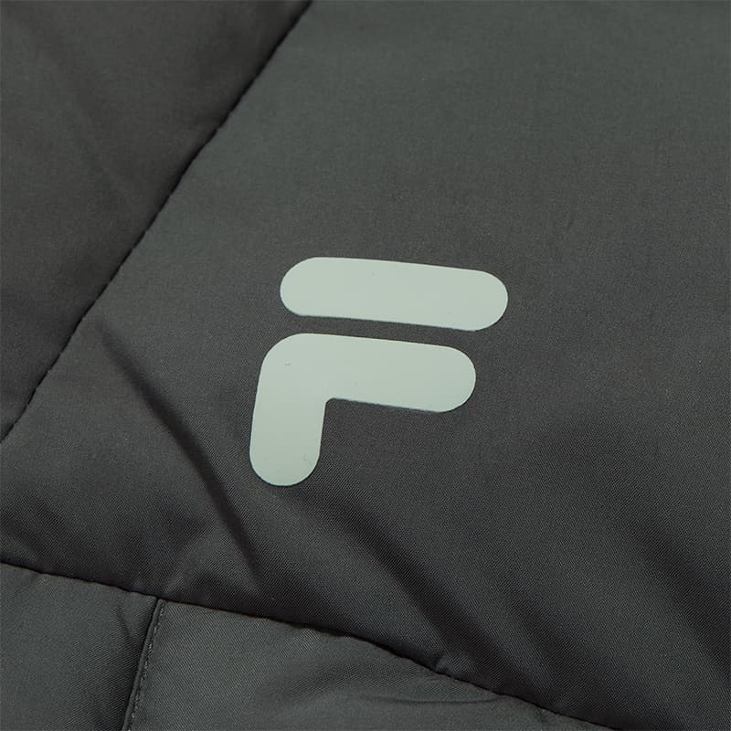 Зимняя куртка FILA FUSION FOB Пуховик Унисекс Algae Речно-каменный серый - изображение 4