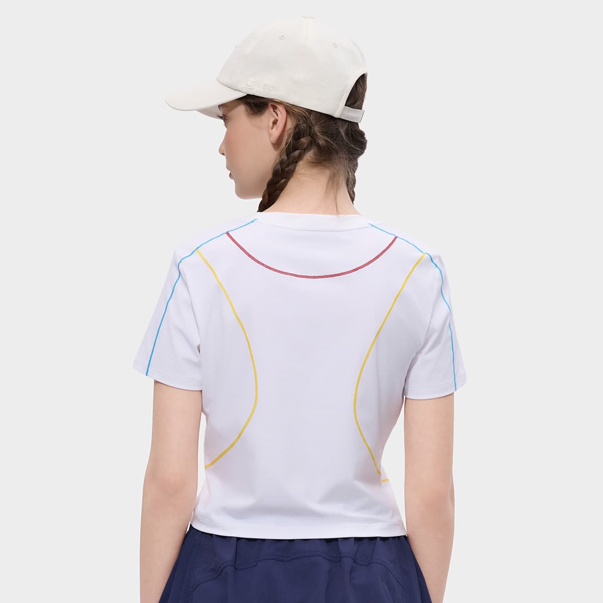 Футболка FILA FUSION Life T-Shirt Женская Стандартная Белая - изображение 6