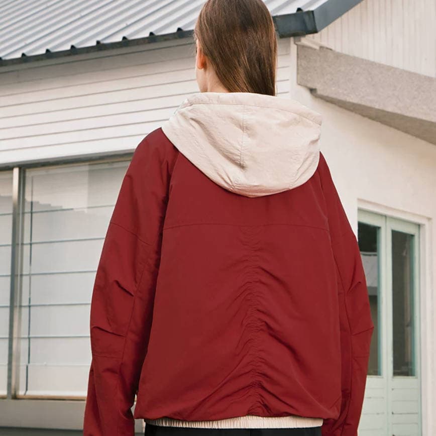 FILA FUSION Рабочий стиль Пуховая куртка Женская Пламя Красный - изображение 4