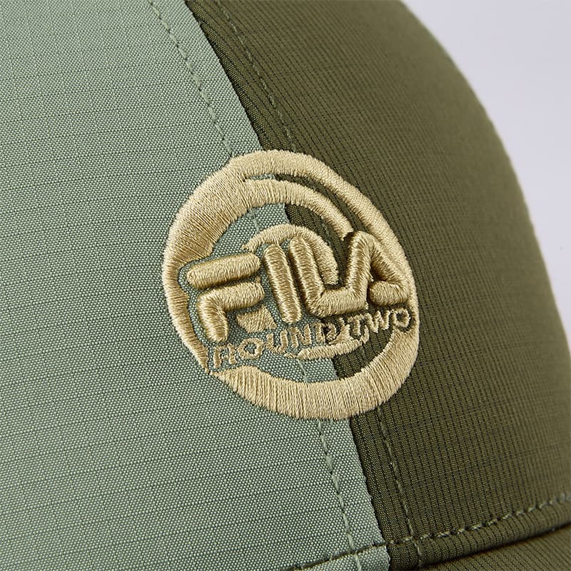 Кепка FILA FUSION Хлопковое волокно Полиэстер Волокно Кепки Унисекс Роскошный Зеленый - изображение 4