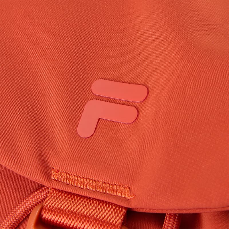 Рюкзак FILA FUSION Рабочий стиль Ткань Рюкзак Женские Охра Апельсин - изображение 4