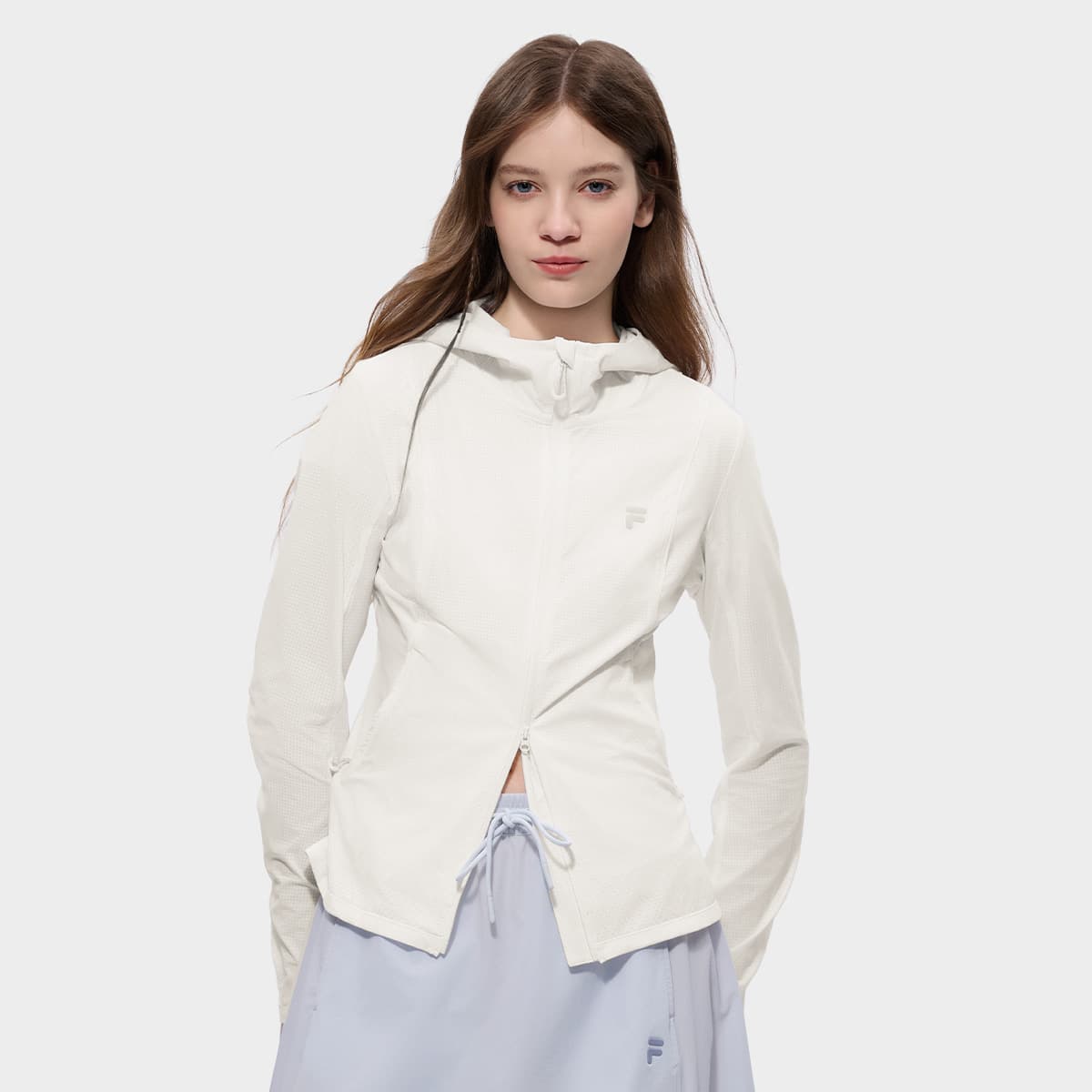 Куртка FILA FUSION CATEGORY CLUB Куртка Женская Облачный Белый - изображение 3