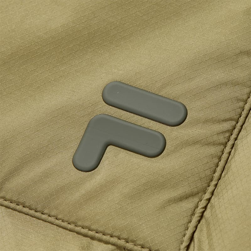 Зимняя куртка FILA FUSION FOB Пуховик Унисекс Ранний Осенний Зеленый - изображение 4