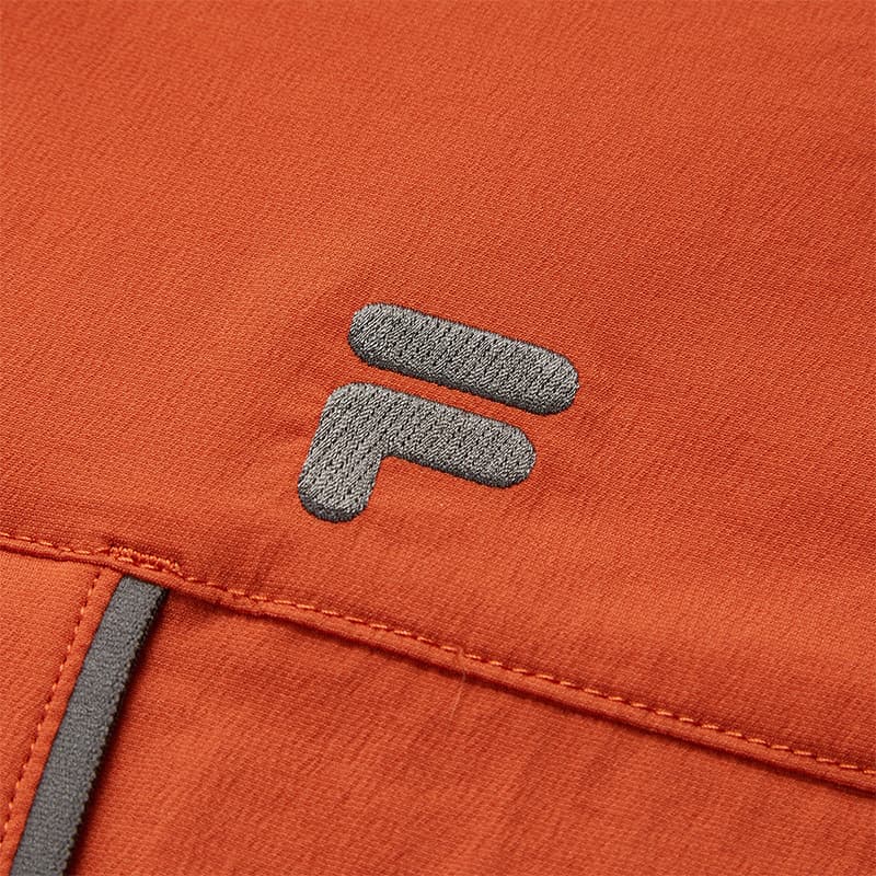 Рубашка FILA FUSION Рабочая одежда Рубашка Мужская Охра Оранжевый - изображение 4