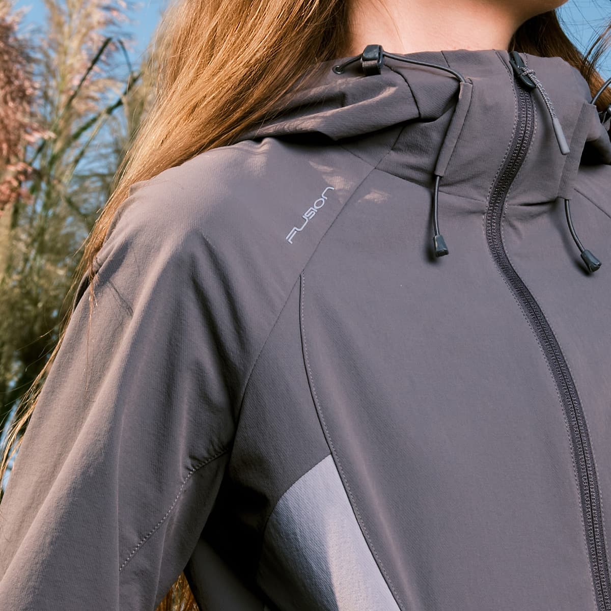 FILA FUSION URBAN TECH Тренчкот Женский Тихий Серый - изображение 7