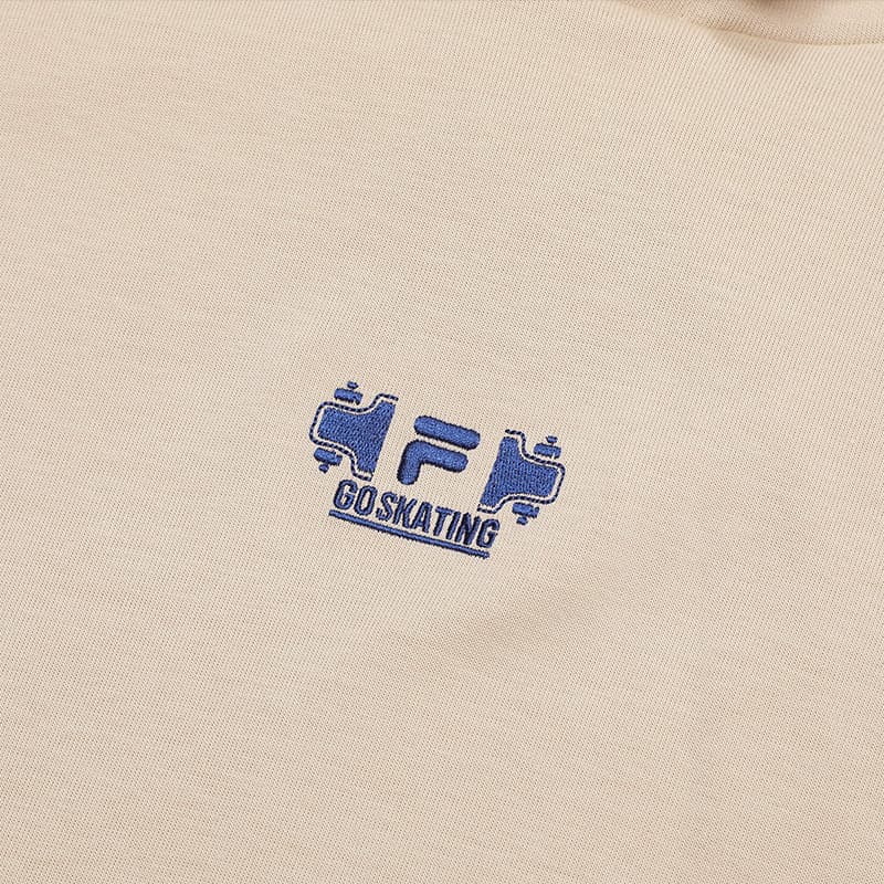 Худи FILA FUSION STREET SPORT Толстовка Мужской Светлый хаки - изображение 3