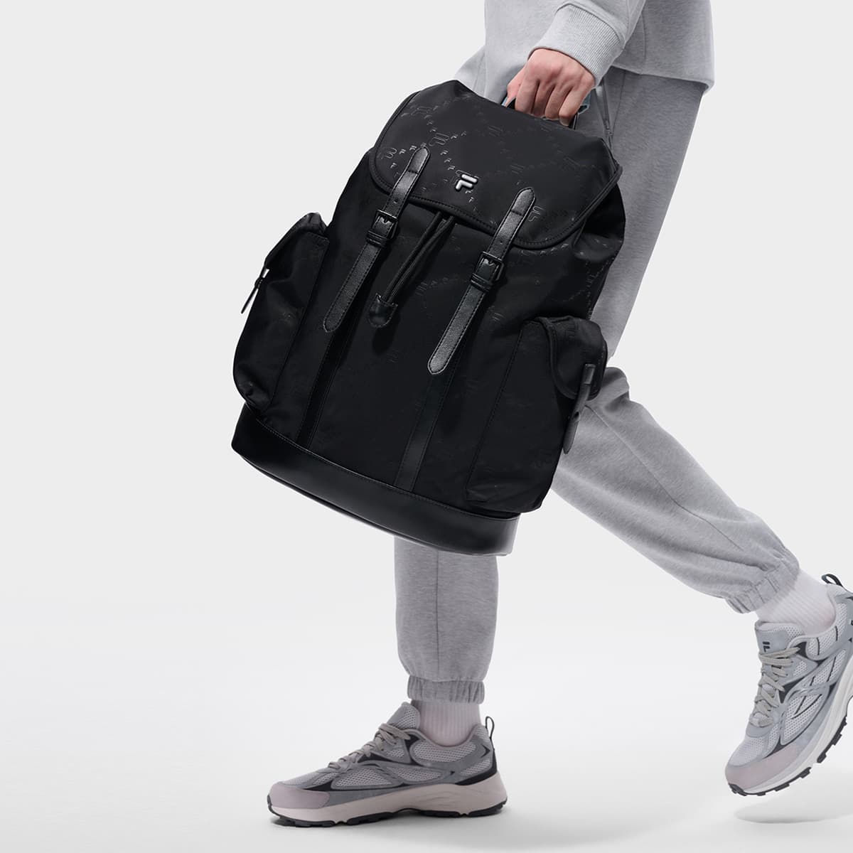Рюкзак FILA FUSION CATEGORY CLUB Рюкзаки Темно-черный Мужской - изображение 5