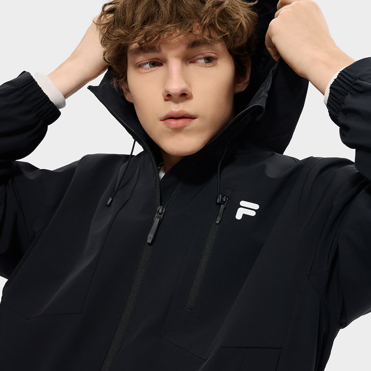 Куртка FILA FUSION FOB Куртка Унисекс Глубокий черный - изображение 5